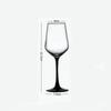 High Quality Colorful Glass Wine Glass Glasses for Champagne Wineglass Whiskey Cup Cups Vintage Drinking Goblet Luxury Set Bar
