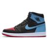 Air 1 High OG NC To Chi Women Sneakers Multi-Color Black Dark-Powder-Blue CD0461-046