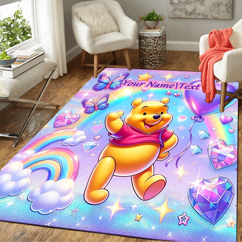 Custom 1Pc Piglet'S Sunny Adventure Rug Office Carpet Indoor Outdoor Entrance Doormat Nonslip Soft And Comfortable Living Room D916347