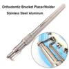 Стоматологические ортодонтические позитивные брекеты Позиционер Местодержатель Держатель брекетов Стоматолог Инструмент для установки брекетов Автоклавируемые инструменты для стоматологов из нержавеющей стали/алюминия