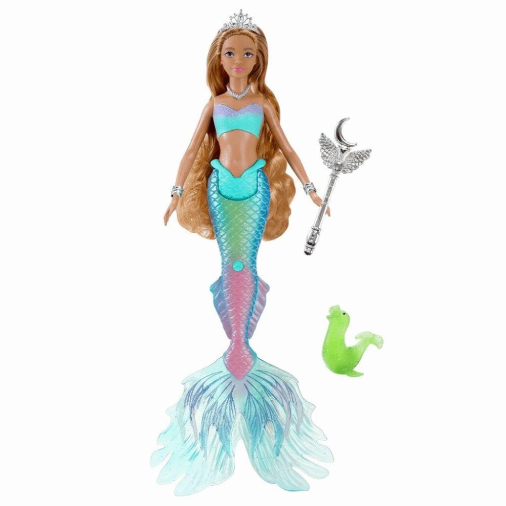 32cm Mermaid Doll Soft Light Playhouse Toy Cute Children Gift Kids Entertainme