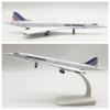 Модели самолетов Конкорд AIR FRANCE Авиалинии 20 см Сплав Металлическая модель самолета Настольная подставка Самолет Шкив Шасси Поделка Подарок