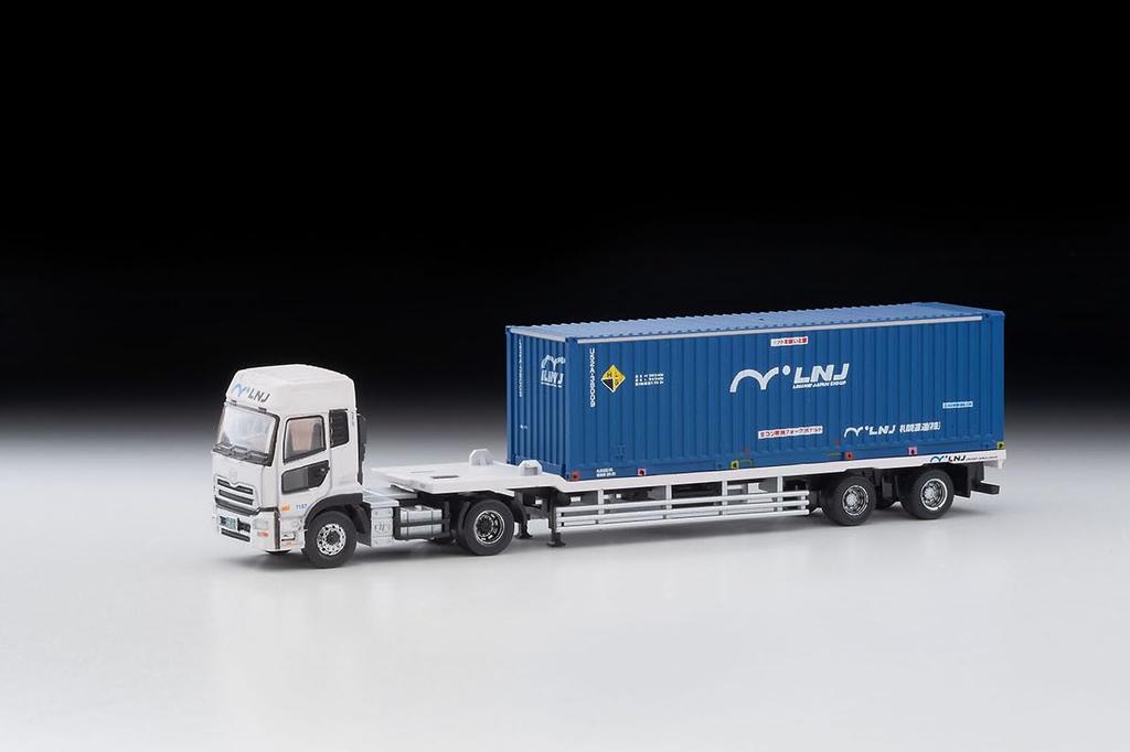 Набор контейнеров Trailer LogiNet 31 фут из коллекции диорамных принадлежностей, Torecole, Япония, Прицеп, 2,