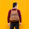 Новый ретро рюкзак Buffalo Hunter из кожи 17-дюймовый ноутбук рюкзак Trailblaze Expedition дорожный рюкзак сумка для колледжа и походов