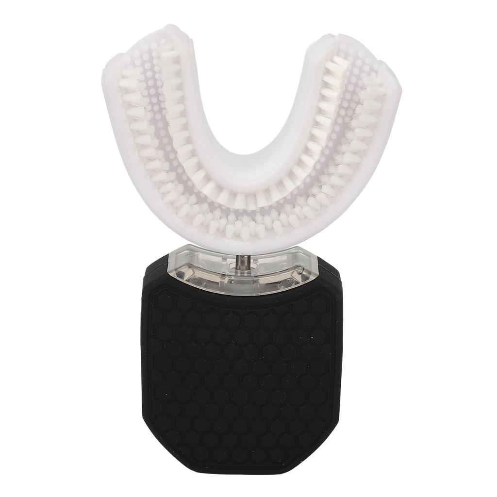 Sonic U Shaped Toothbrushes Automatic Cordless Rechargeable IPX7 Waterproof Blue LED Whitening