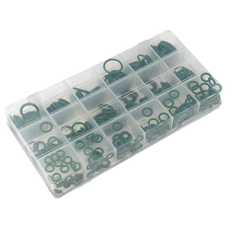 270 шт. 18 размеров уплотнительные кольца для кондиционера HNBR инструменты для ремонта автомобиля резиновые наборы колец для хладагента для кондиционирования воздуха автомобильные инструменты