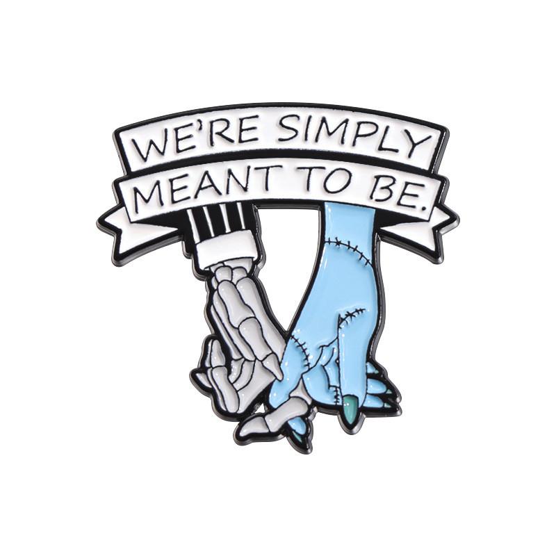 Creative Alloy Brooch With Cartoon Character Design Versatile And Stylish For All