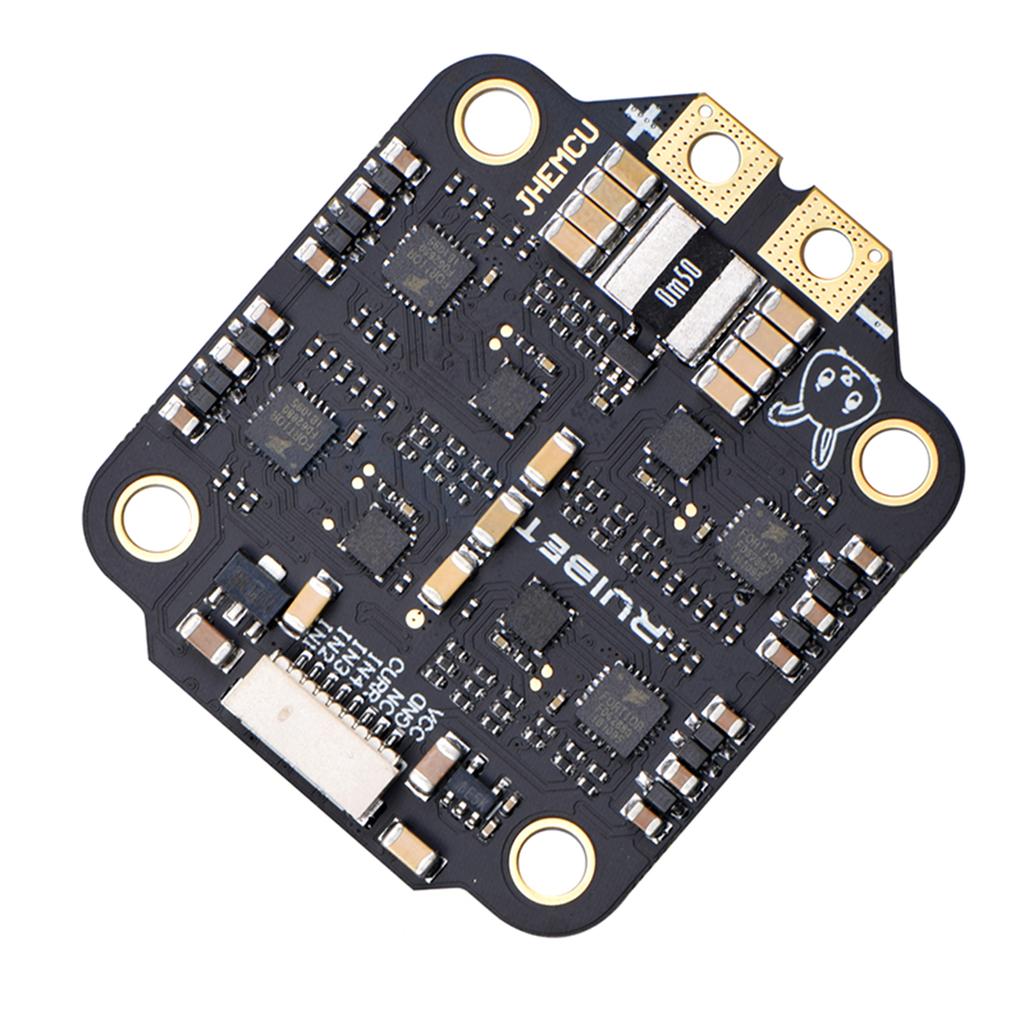 JHEMCU RuiBet 55A BLHELI_S Dshot600 3-6S Бесщеточный регулятор скорости 4 в 1 30X30 мм для полетов FPV вольным стилем