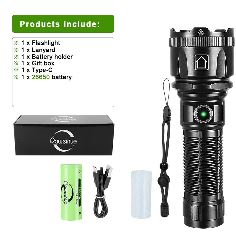 10000LM сверхмощный перезаряжаемый фонарик фонарь высокой мощности светодиодные фонари фонарь 2000M дальний светодиодный фонарь