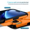 KEYSION Противоударный магнитный чехол для iPhone Air с защитой камеры-слайдера, подставкой и беспроводной зарядкой, чехол для телефона для iPhone 17 Air