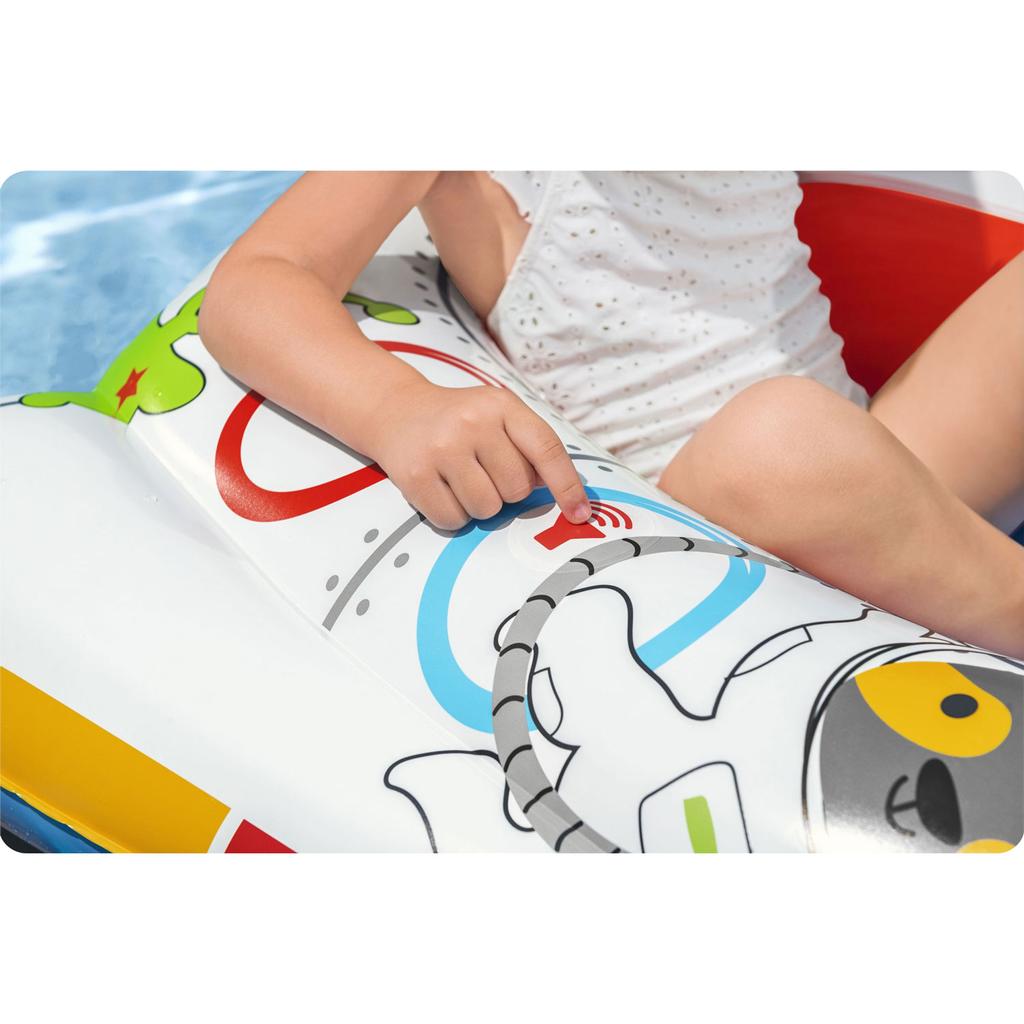 Spaceship Beach Inflatable Boat 104 X 99 Cm Bestway 34178
