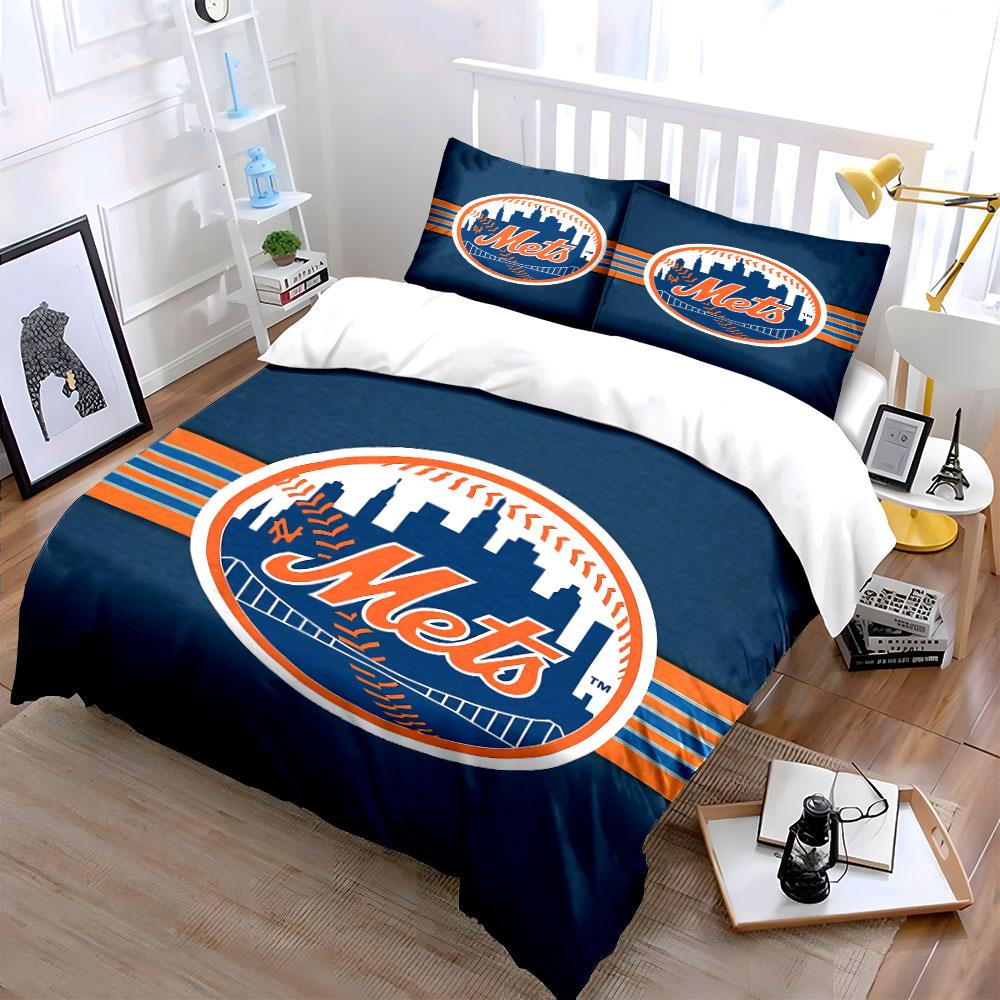 Dark Blue Baseball City Bedding Bedding Duvet Cover Set Duvet Cover Pillowcases (1 * Duvet Cover 2 * Pillowcases, without duvet insert)