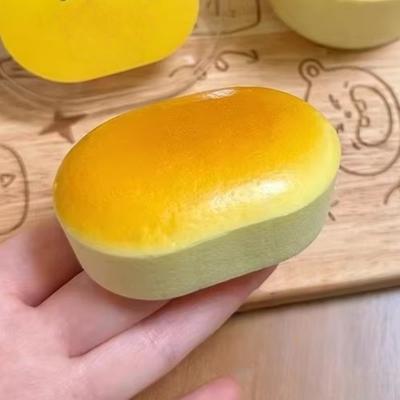 1 шт. Сквиши Реалистичный Чизкейк Медленное Восстановление Игрушки для Снятия Стресса и Декомпрессии Полуготовый Сыр Розыгрыш Игрушки Липкие Пальцы