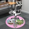 1PC Rick and Morty Office Round Rug, Non-slip, Soft and Durable Office Rug for Interior Decoration, Perfect for Office yy250915048