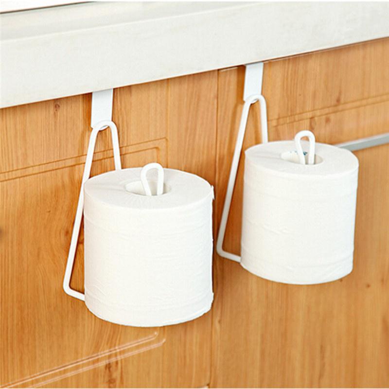 Вешалка для туалетной бумаги Вешалка для рулонов салфеток с крючком Держатель для туалетной бумаги Вешалка для рулонов салфеток