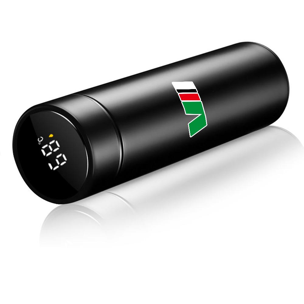 1pc Thermos Bottle Smart Cup With Temperature Display 304 Stainless Steel Vacuum Insulated Intelligent Cup For Skoda Octavia VII BI7