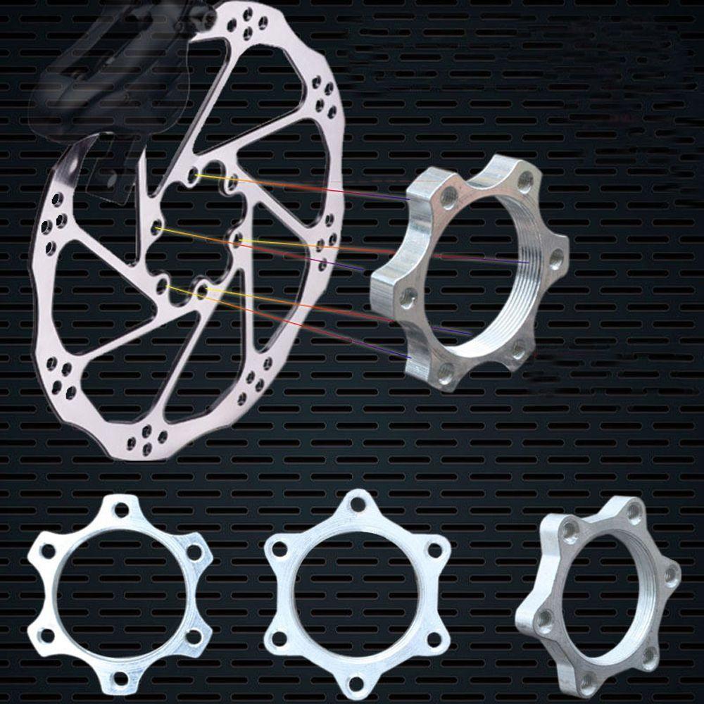 Bike Freewheel Modified Disc Brake Threaded Disc Brakes 6 Bolt Flange Adapter Disc Brake Rotor
