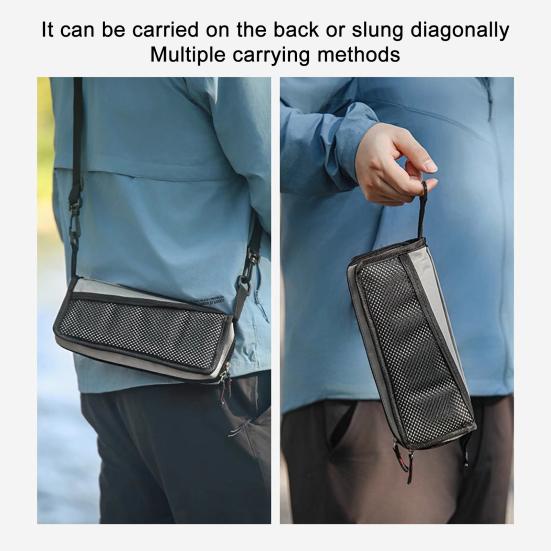 Портативный складной стул Застежка-молния Сверхлегкий складной стул Компактный дизайн Кемпинг Путешествия Рыбалка Пеший туризм