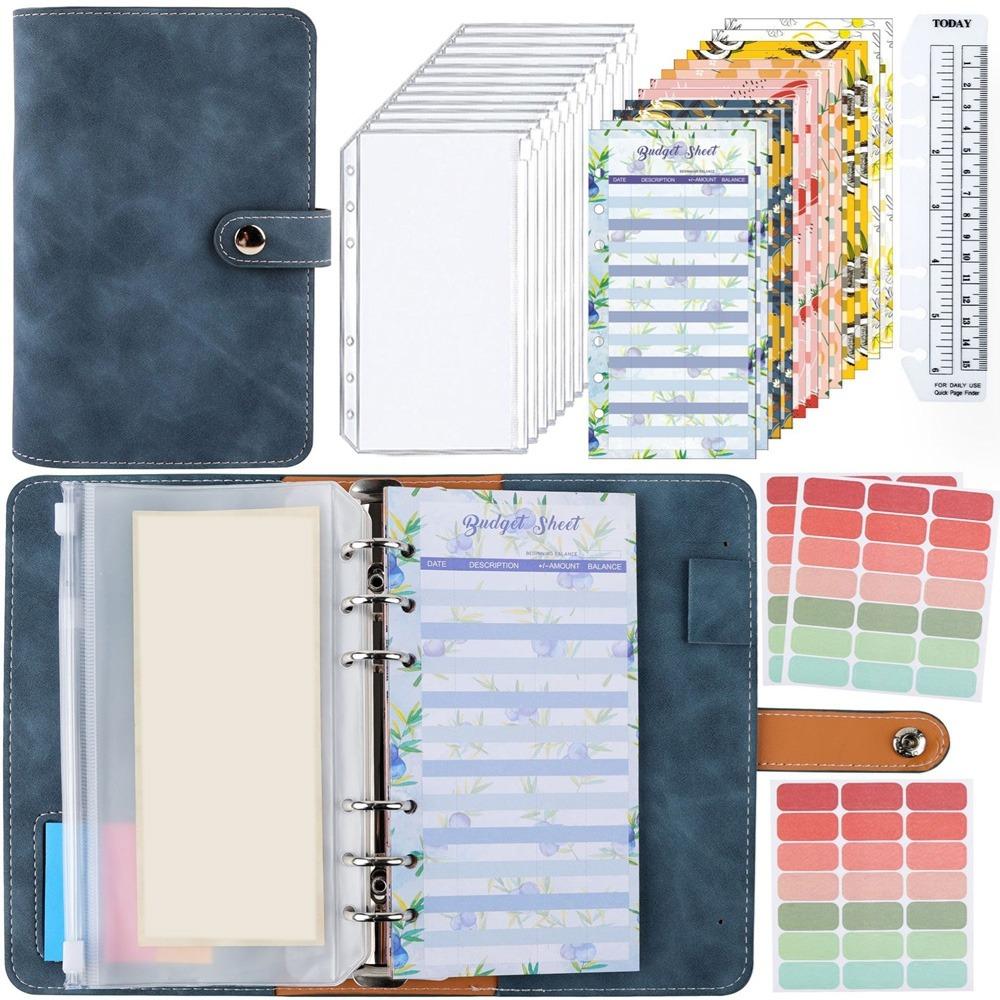 ПУ А6 Мягкий Бюджетный Планировщик Яркий Конверт для Экономии Денег Финансовый Менеджмент