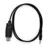 Pin Diameter USB Programming Cable Connecting Wire for Radio 1M/39.37" 3.5MM Radio&PC YAESU&VERTEX VX-2R/3R/5R/VX-168 VX-160 FT-60R