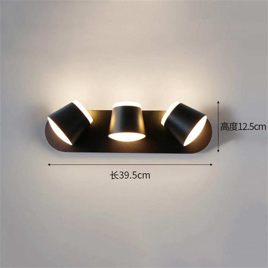 10 Вт 20 Вт 30 Вт Современный вращающийся светодиодный настенный светильник для спальни, прикроватные настенные светильники для гостиной, коридора, прохода, отеля, ресторана, настенное бра