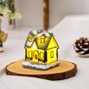 New Led Light Up House Houses Ornament Lighted Luminous Party Wedding Tabletop Christmas Small Village Decor Year Household Home