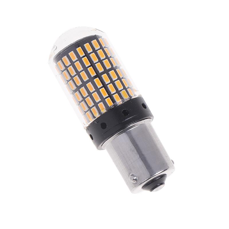 1 шт. 1156-Bau15S светодиодная лампа указателя поворота желтая мигалка супер яркая фара для грузовика