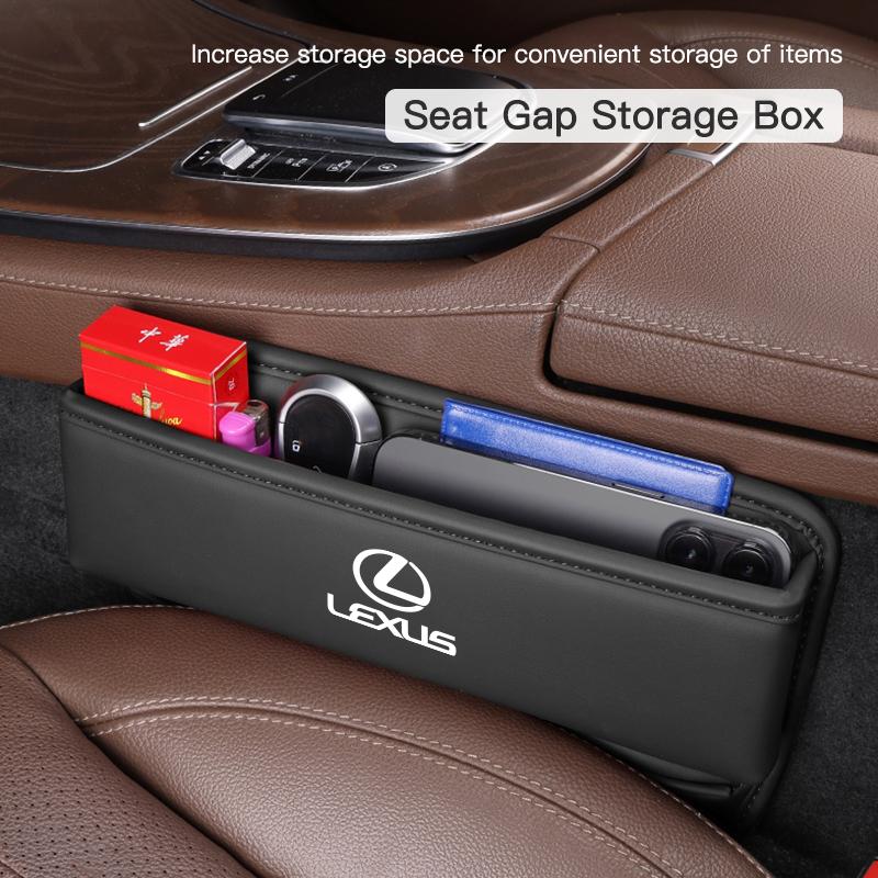 Car Accessories Seat Gap Organizer Box Leak-proof Storage Bag For Lexus F SPORT CT ES GS NX IS250 CT200h IS300h ES300h ERX400h