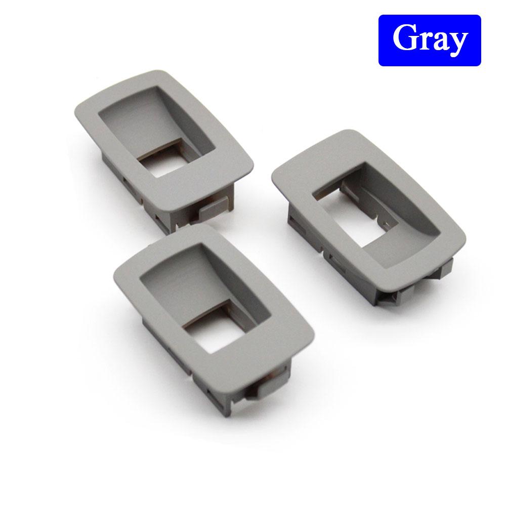 Car Front Rear Paasenger Door Window Switch 3PCS Cover Panel Replacement For BMW 3 Series E90 E91 316 318 320 325 328i