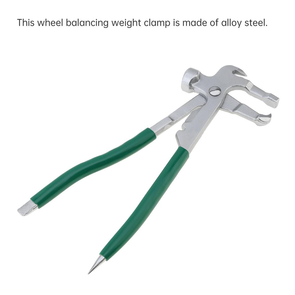 101 шт. Высоковязкие балансировочные грузики для шин и колес с пластиковой ручкой и плоскогубцами, набор для легкого удаления