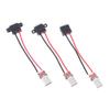 1/3 шт. 3A 5V USB-розетка типа C и USB-розетка типа A с разъемом для кабеля