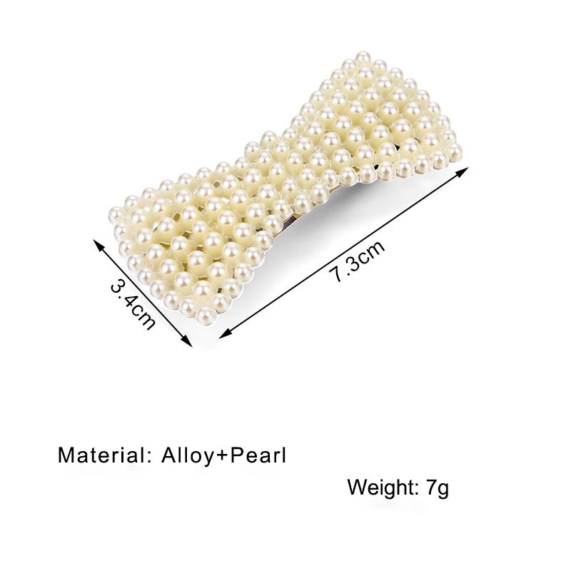 Набор из 12 заколок для волос с жемчужными бусинами