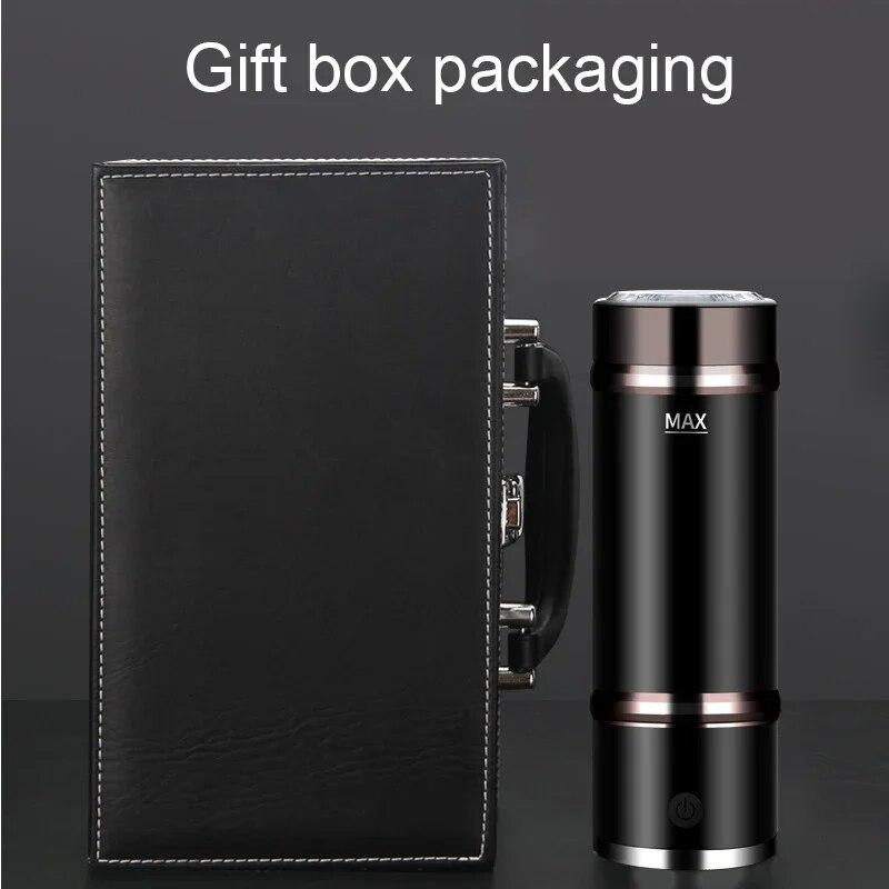 SPE/PEM Богатая водородная чашка, генератор воды, портативный чайник из нержавеющей стали, термальный чайник, щелочной ионизатор, бутылка со сливным отверстием