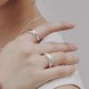 Enuff (silver 925) Fluid Wave Ring_glossy