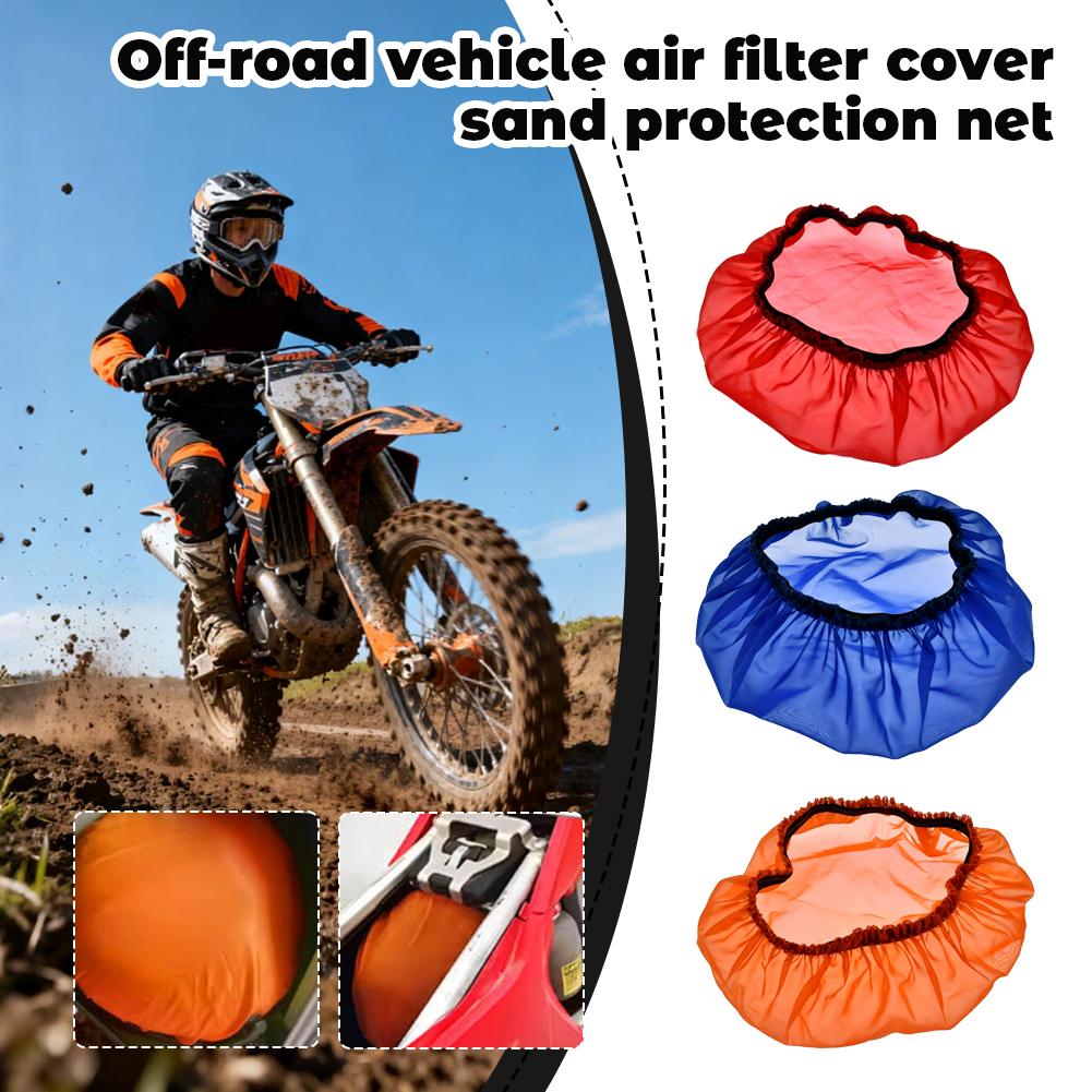 Motocross Air Filter Dust Protection Cover Durable Dustproof Sleeve Oilproof Guard For KTM Yamaha Honda Kawasaki Bike Air Filters 7
