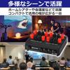EdisonBrain Speaker Selector 2 in 4 out Speaker Switcher Stereo Amplifier Audio Splitter Box Banana Plug Type 2 Inputs 4 Outputs