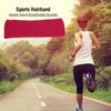 Unisex Sports Elastic Breathable Soft Warm Sweat Absorbing Hairband Head Wear (Red Rose)