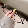 Round Eyeglasses Women  Computer Anti Blue Light Glasses Frames Transparent Optical Fake Eyeglass Student Myopia Frame Oculos