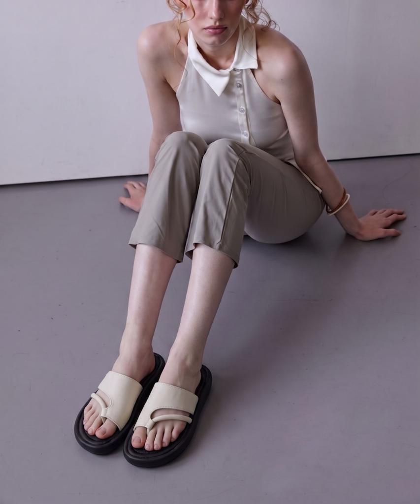 Шлепанцы-сандалии Spur Goa Gented Softly Sandal с ремешком 3 см -Us9060 (3Color)