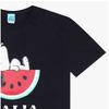 Дикий осел Унисекс Футболка Snoopy T iTalia Черная