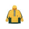 Color-Block Hooded Windbreaker Jacket Men Jackets Yellow GM4453