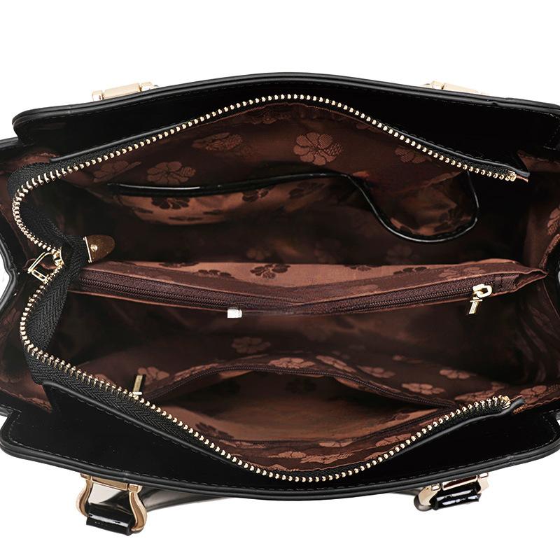 Женская сумка, новая модная и универсальная сумка с леопардовым принтом, большая вместимость из коровьей кожи, сумка через плечо на одно плечо