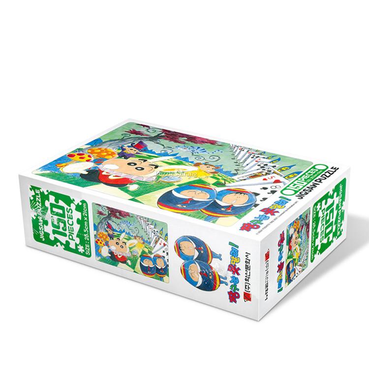 Пазл из 150 деталей - Crayon Shin-chan, Wonderland, популярный корейский пазл