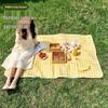 Thickened Portable Outdoor Picnic and Camping Mat – Moisture-proof, Folding Beach Lawn Blanket