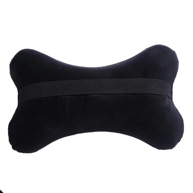 Car Neck Pillows Both Side Front Headrest For Head Pain Relief Filled Memory Cotton Universal Cars Pillow Auto Interior Supplies