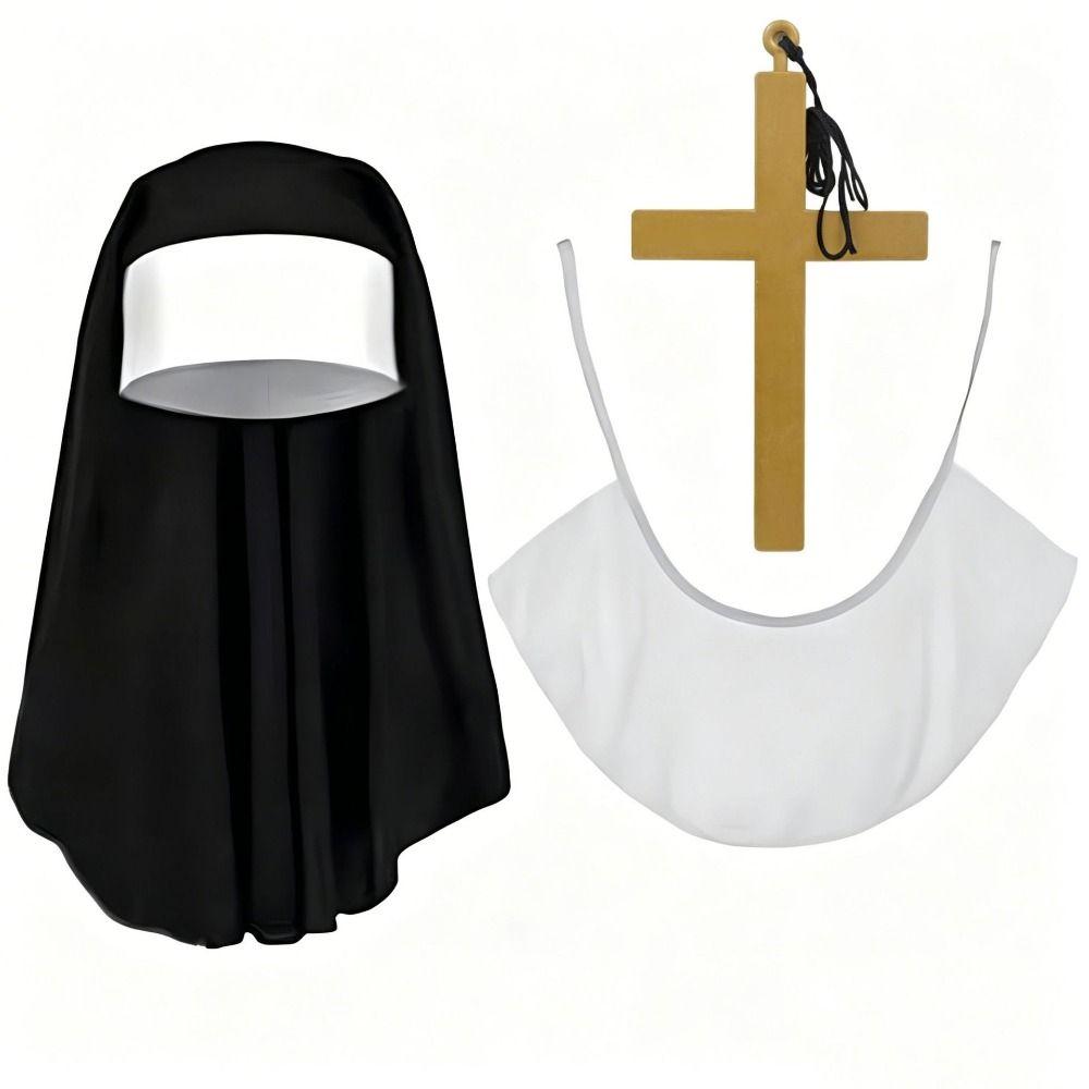 1/3Pcs Victorian Halloween Gothic Costume Creative Women's Halloween Costumes  Party Supplies