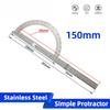 Multi Angle Ruler Stainless Steel Protractor Measuring Instruments Metal Angle Finder Carpenter Tool Angle Meter Goniometer