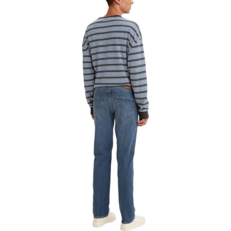 Levi's Джинсы Мужские Синие Умеренно Сужающиеся Брюки 29507-1295