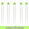 100PCS/lot 1.8mm LED Diode Light Diffused Assorted Kit Green Blue White Yellow Red COMPONENT DIY New Original