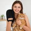 Перчатка для ухода за домашними животными, Мягкая перчатка-щетка для вычесывания подшерстка, Эффективная перчатка-удалятор шерсти животных, Мягкий массажный инструмент для собак и всех животных